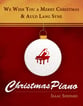 We Wish You a Merry Christmas / Auld Lang Syne piano sheet music cover